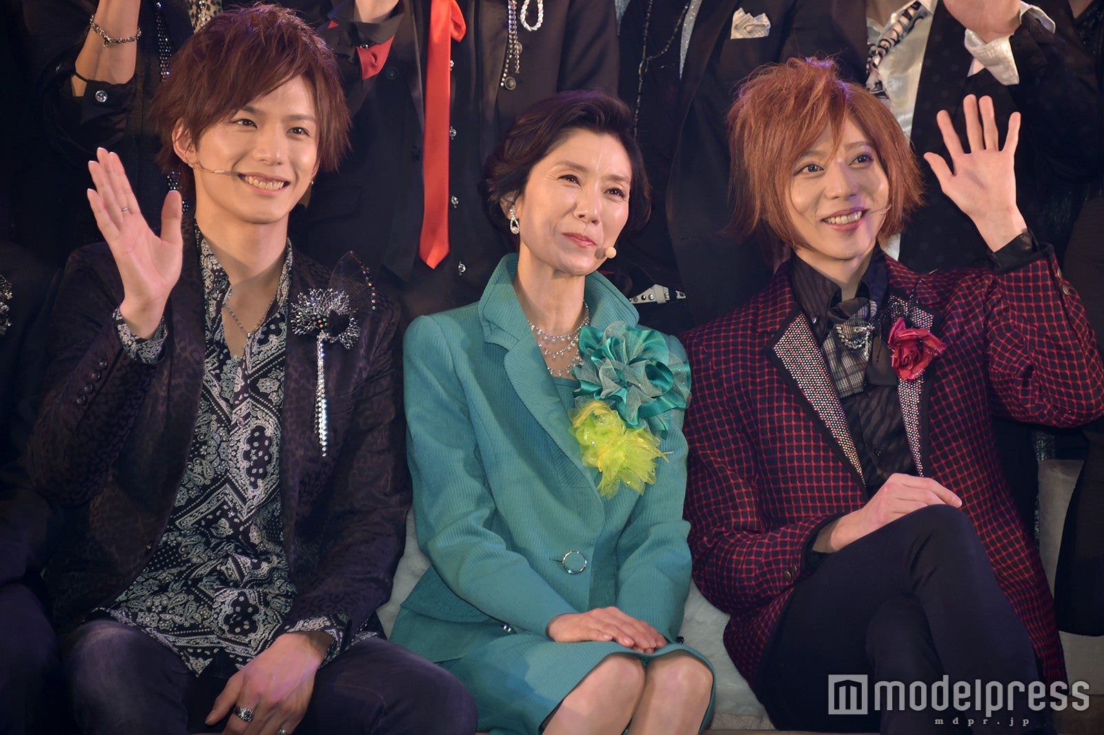 久保田秀敏、手塚理美、染谷俊之（C）モデルプレス