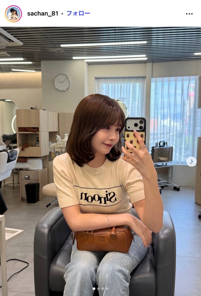 さなInstagramより