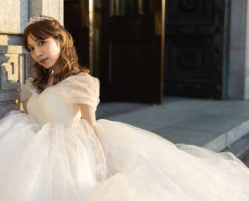 古川優香、美肌輝くウエディングドレス姿 “理想の結婚式”明かす