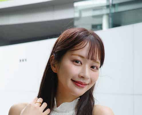 沖田愛加アナ、チューブトップで美デコルテ披露「可愛すぎる」「スタイル良い」の声