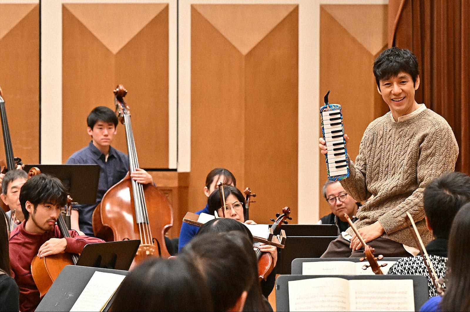 西島秀俊ら「さよならマエストロ～父と私のアパッシオナート～」第3話より（C）TBS