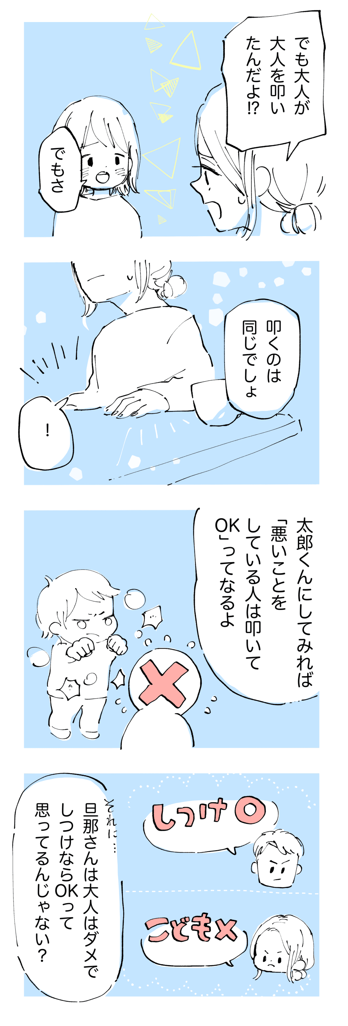 【後編】幼い子どもを叩いたパパ！