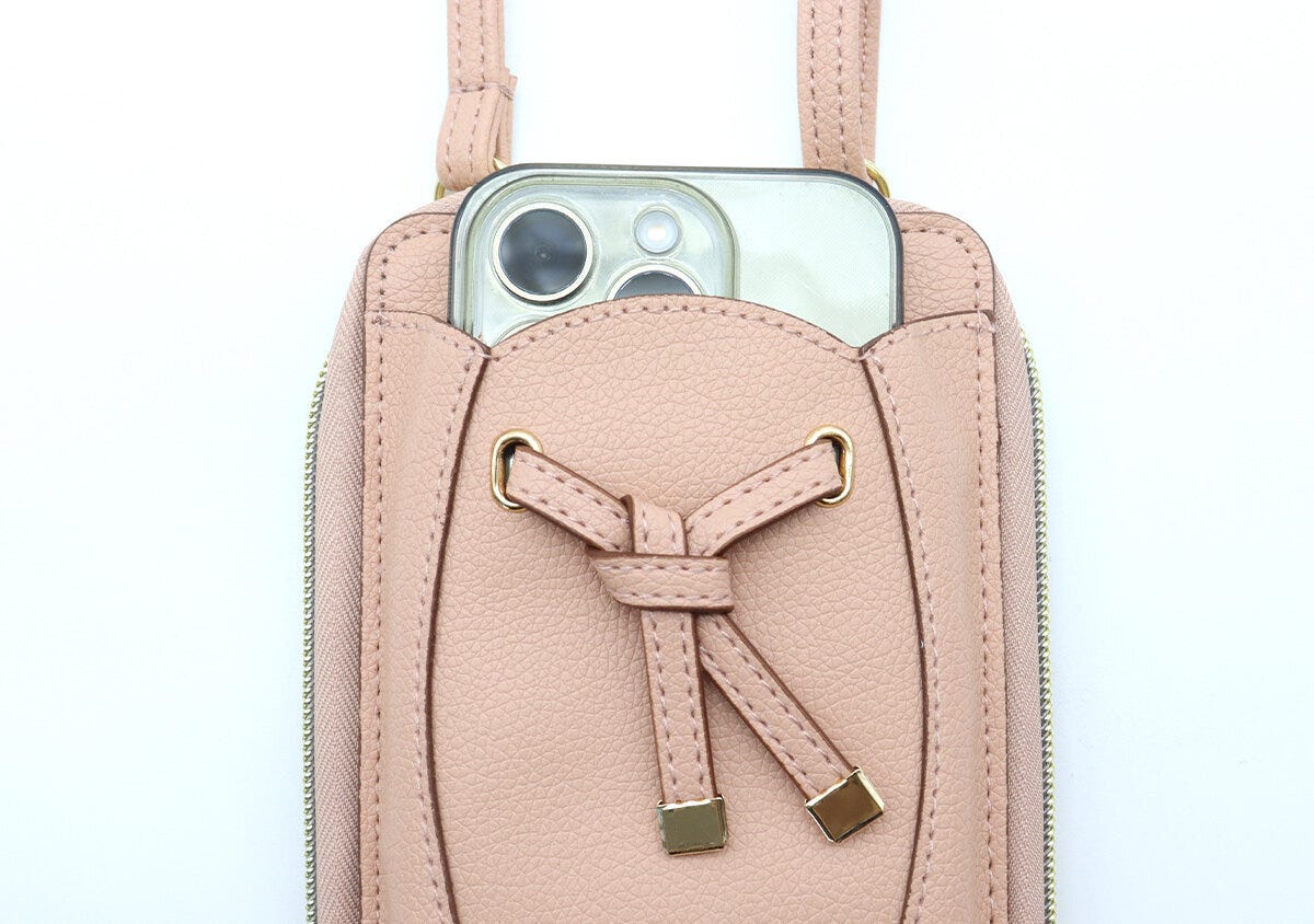 宝島社 ムック付録 VIS ハートカットスマホショルダー 宝島社ムック付録のVISのハートカットスマホショルダー3