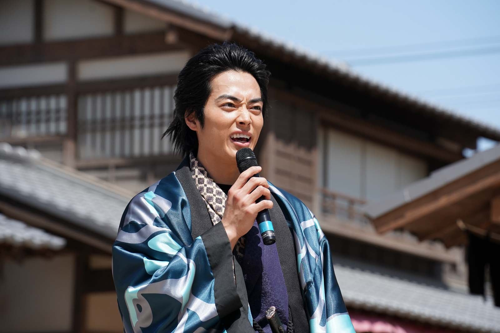 羽谷勝太「君とゆきて咲く～新選組青春録～」記者会見より（C）テレビ朝日