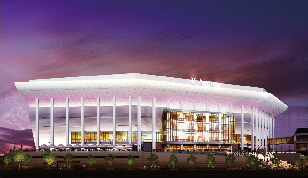 横浜に世界最大級の音楽アリーナ「Kアリーナ横浜」客席2万席＆夜景煌めくバーラウンジも