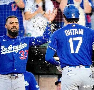 ドジャースが独走状態！大谷翔平18号ダメ押し弾でパドレスに最大11G差 先発全員安打で3連勝＆貯金25 ラウアーは移籍後3連勝