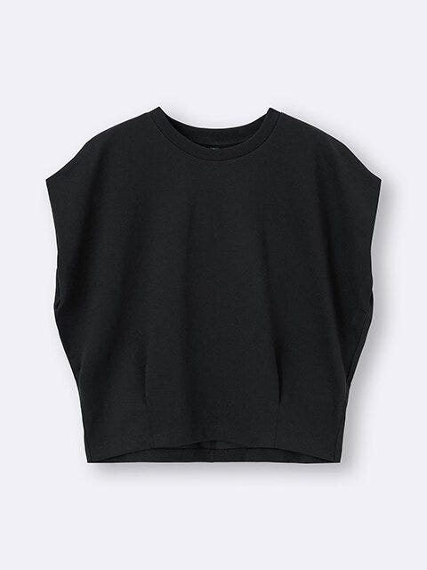 GU　ドライウエストタックT　BLACK