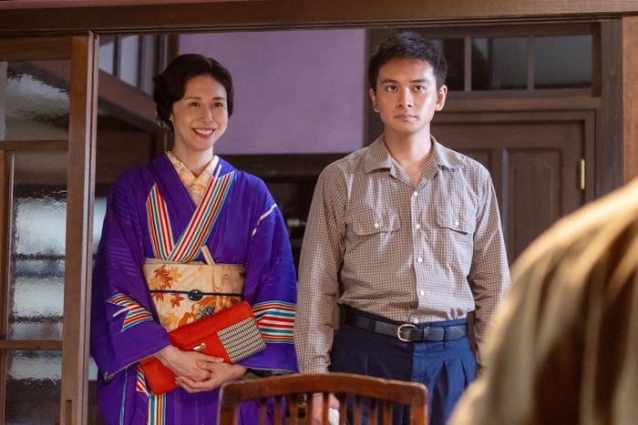 松嶋菜々子、北村匠海「あんぱん」第15話(C)NHK