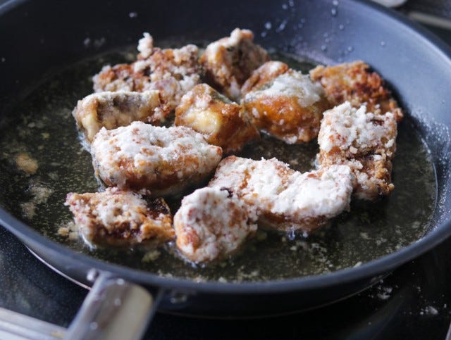 鯖缶レシピ工程