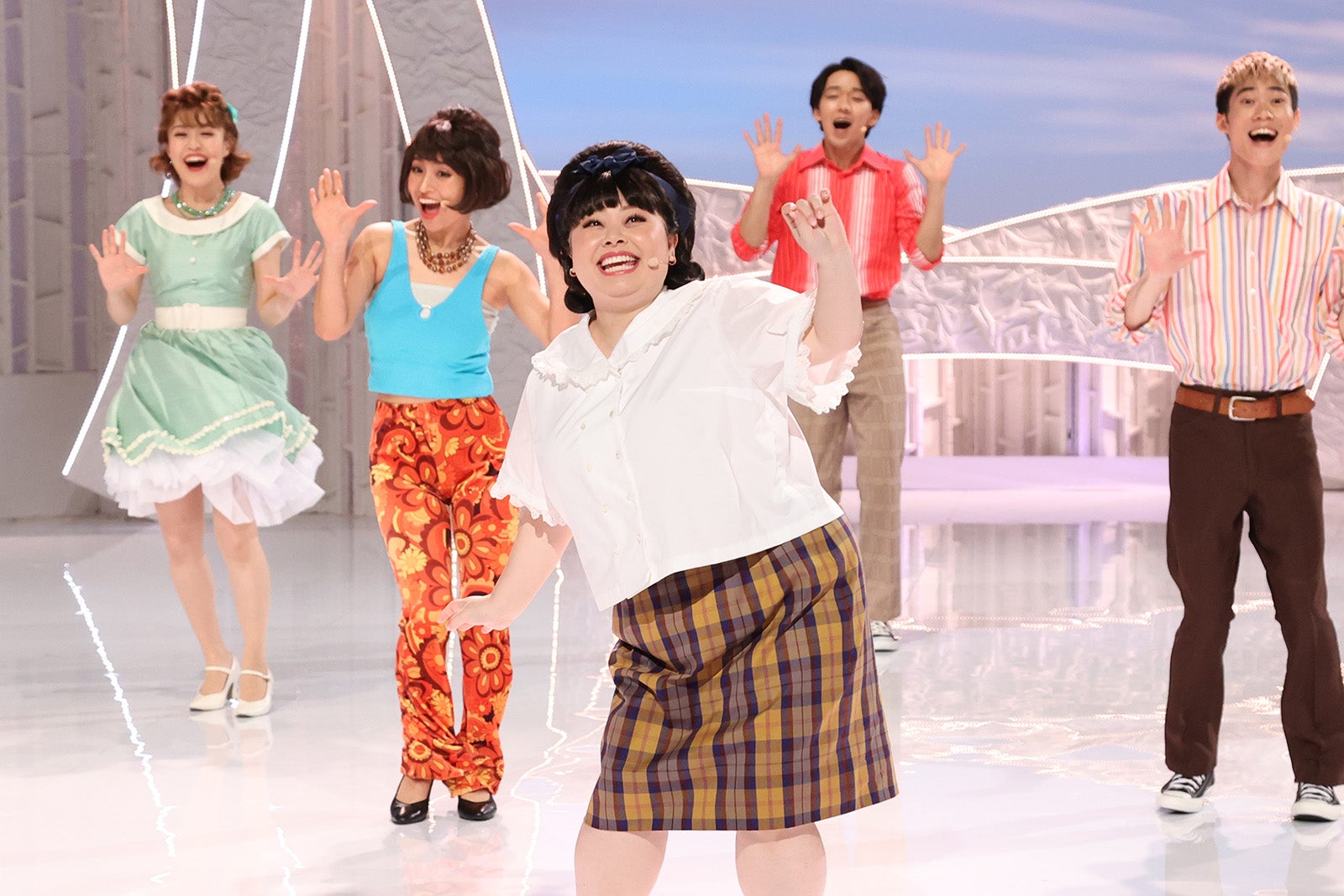 （中央）渡辺直美（C）フジテレビ