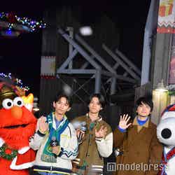 (右から)北村匠海、阿久根温世、竹野世梛(C)モデルプレス