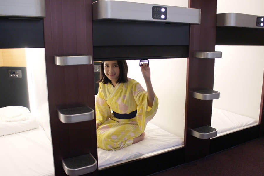 NADESHIKO HOTEL SHIBUYA ベッド