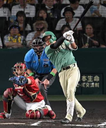 阪神 立石が12打席ぶり安打で9試合ぶり打点 甲子園熱狂 ドラ1は塁上で安堵 試合前には藤川監督から話しかけられる場面も