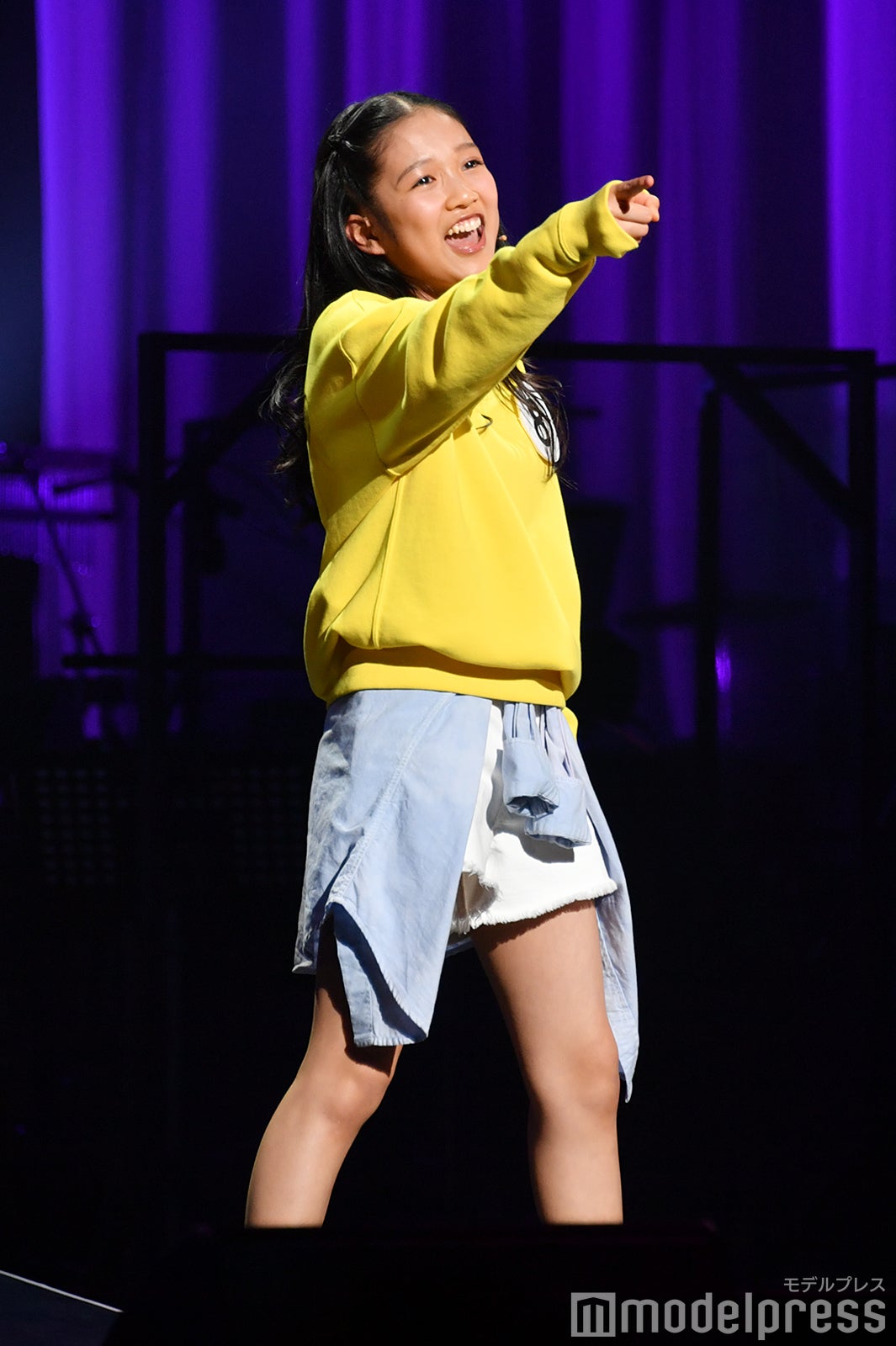 山崎玲奈さん／歌唱審査（C）モデルプレス