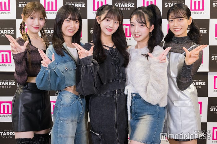 UNLAMEE/(左から)SUZUKA、HIYUKA、HINANO、YUI、SAE(C)モデルプレス
