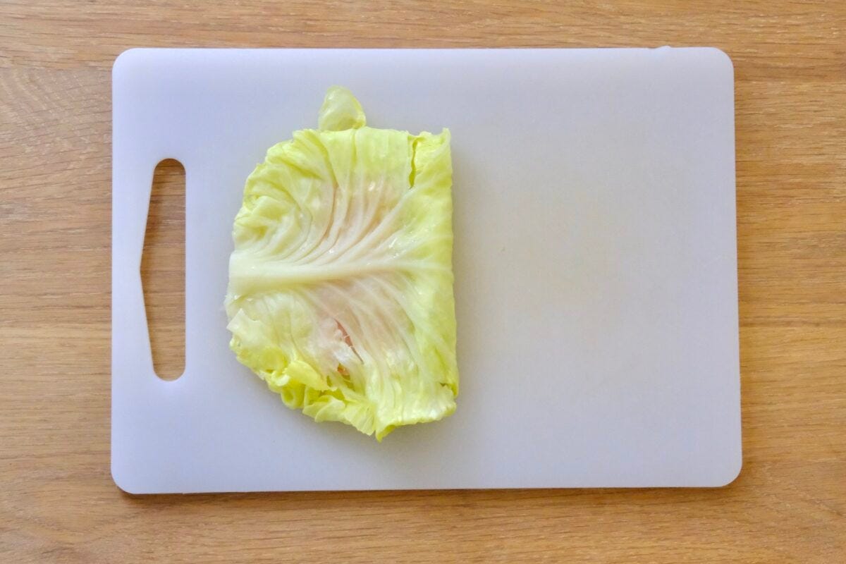 3分クッキング・簡単くるくるロールキャベツ