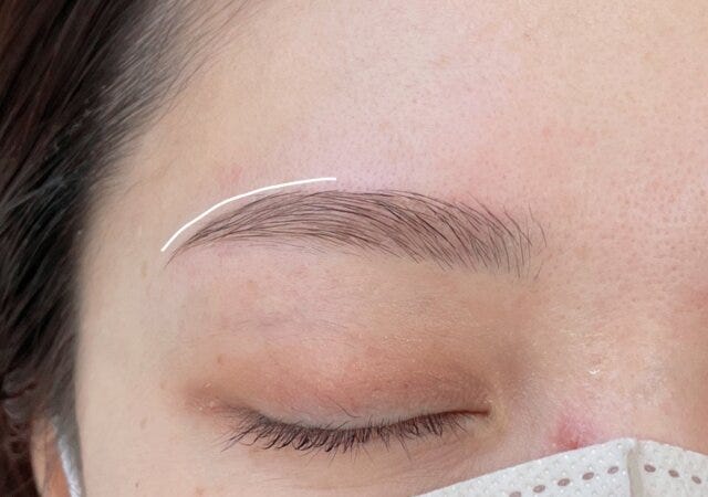 ポイント②眉尻の角度の見直し