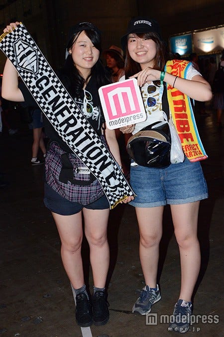 GENERATIONSファンのサマソニ来場者