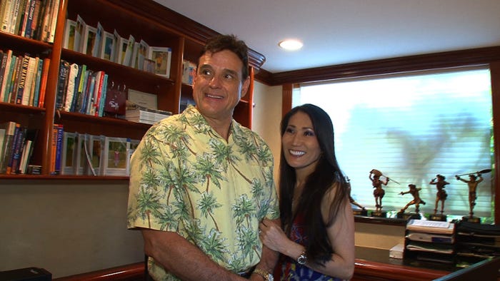 レイコさんと夫/画像提供:毎日放送