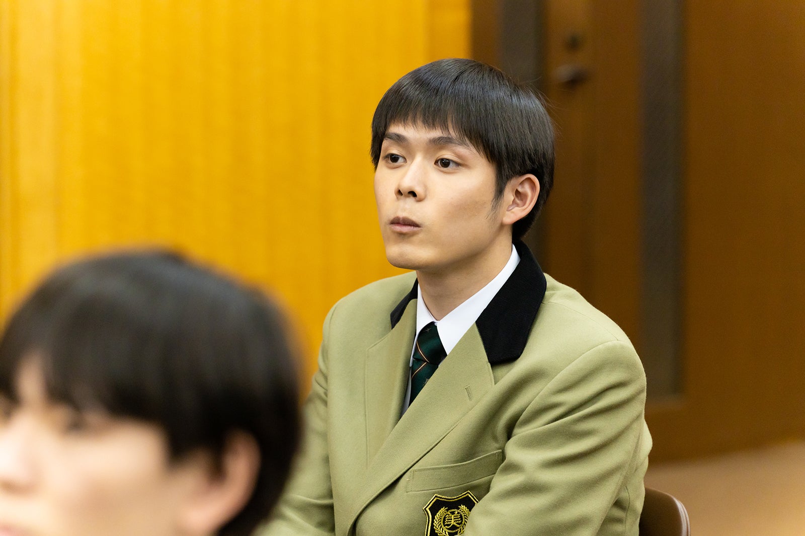 細田佳央太 「もしも、イケメンだけの高校があったら」より（C）テレビ朝日