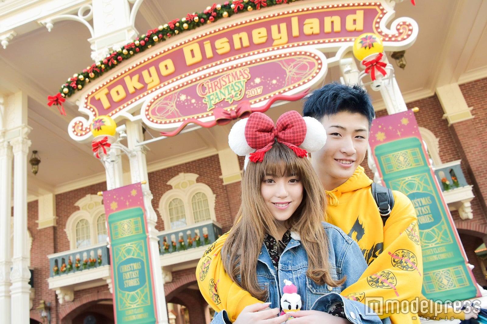 デコレーション／モデル：ちゃんえな（中野恵那）＆平本蓮（C）モデルプレス（C）Disney