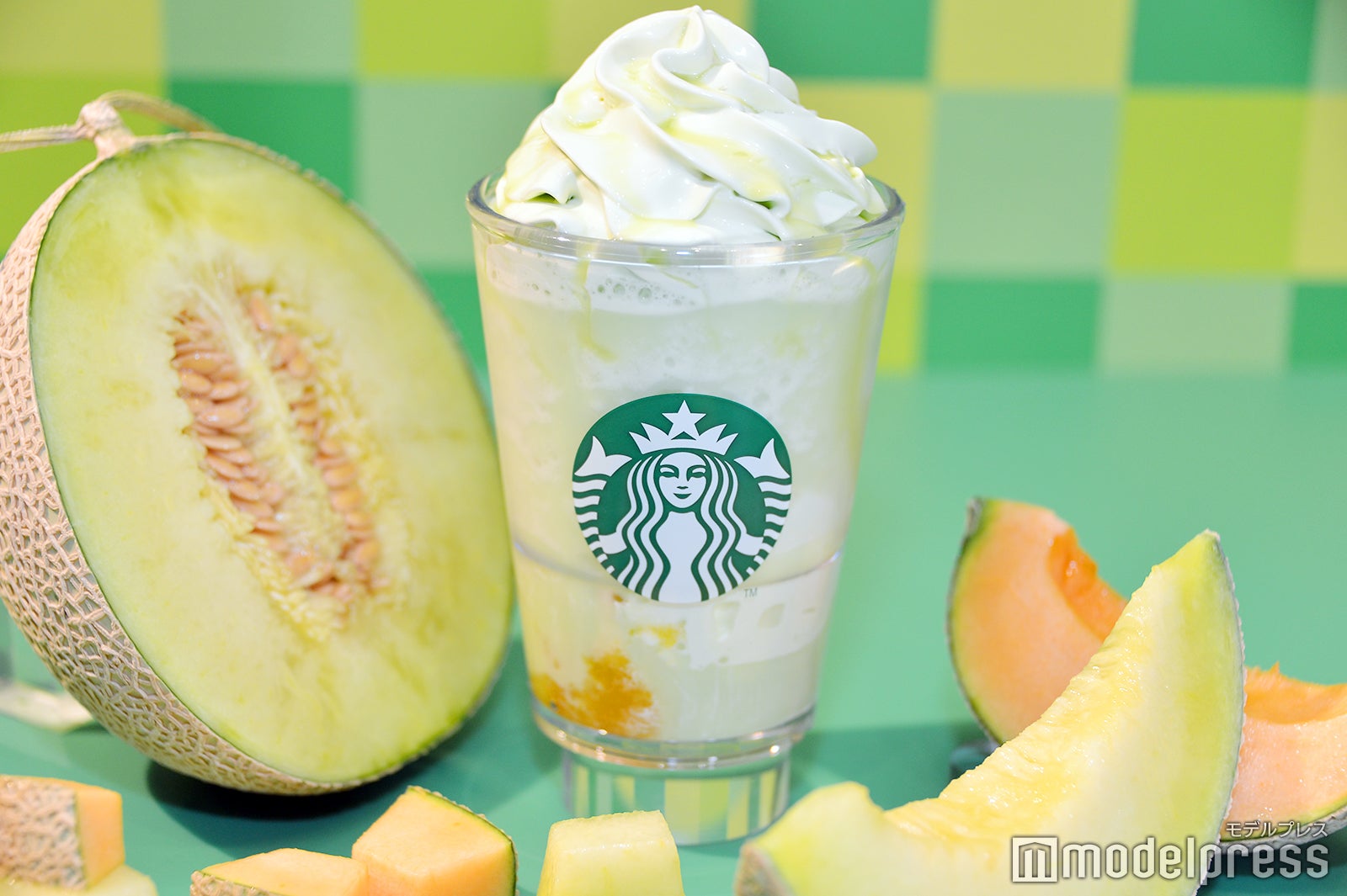 The メロン of メロン フラペチーノ（C）モデルプレス