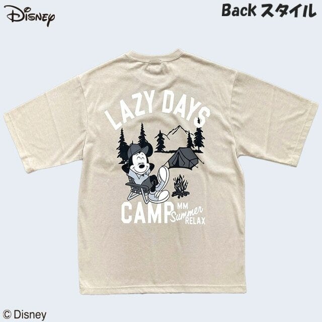 半袖Tシャツ　DISNEY　背面