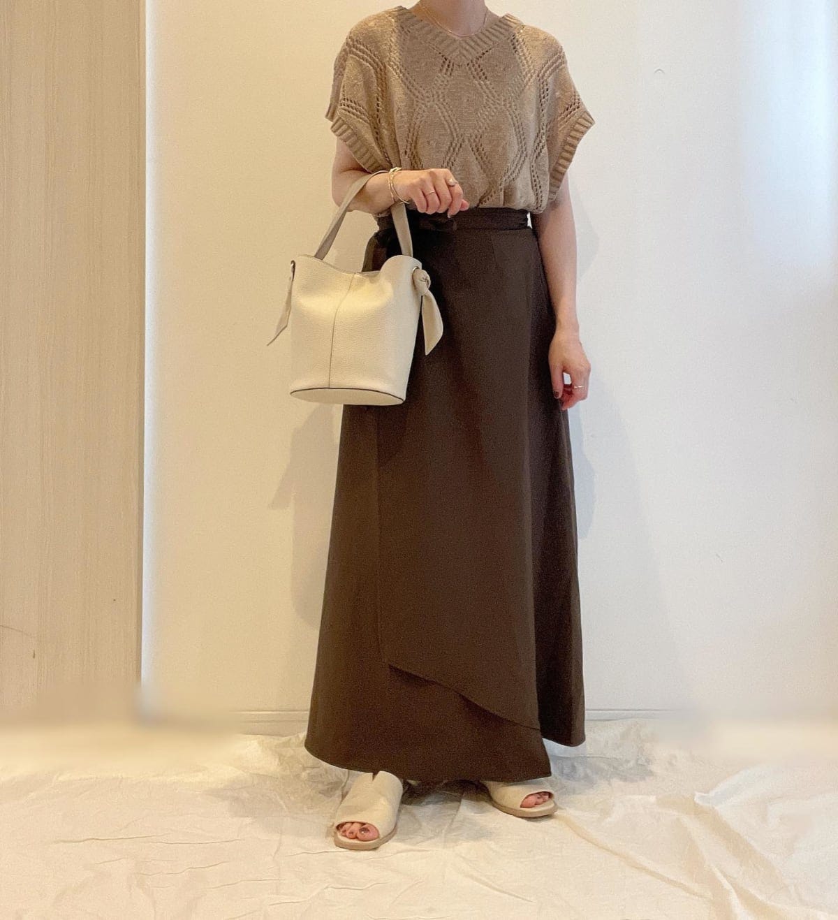 Sリボン2WAYのスタイリング