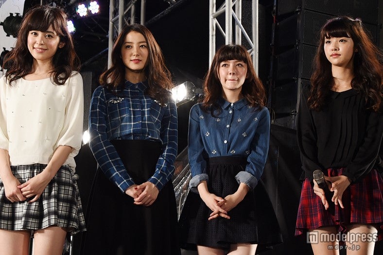 新「non‐no」モデル／（左から）久慈暁子、高田里穂、遠藤新菜、鈴木優華