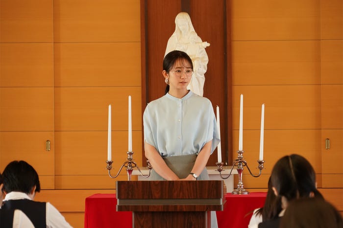 木村文乃「愛の、がっこう。」第3話(C)フジテレビ