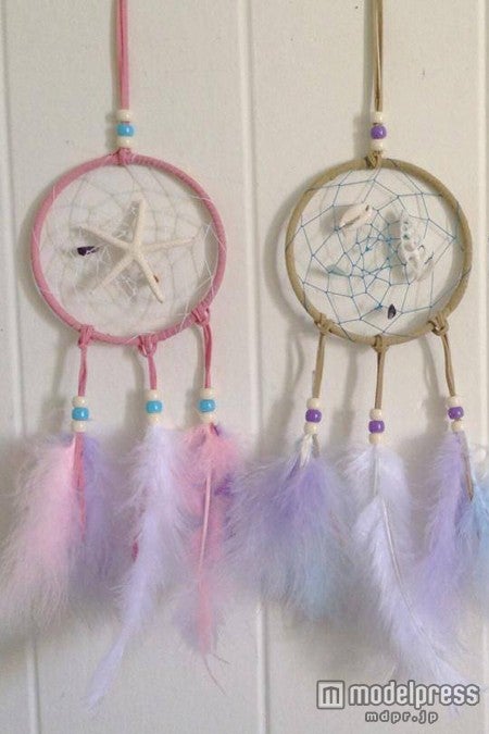 お部屋のインテリアになるドリームキャッチャー