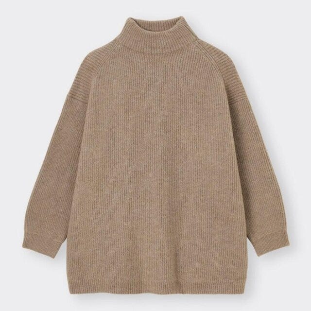 GU　トップス　ニット　高見え