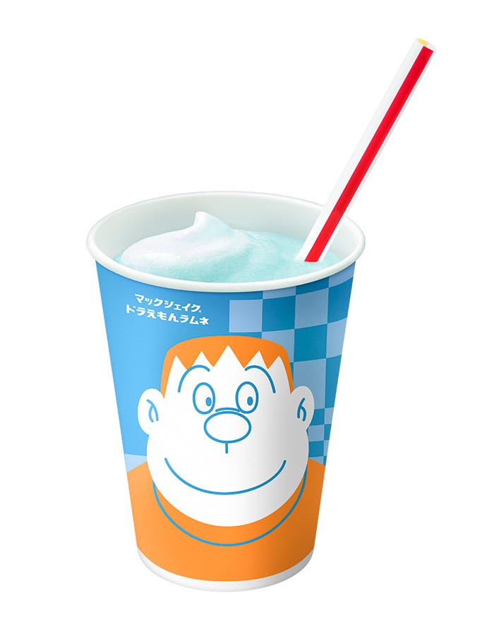 マックシェイク ドラえもん ラムネ(C)Fujiko-Pro,Shogakukan,TV-Asahi,Shin-ei,and ADK