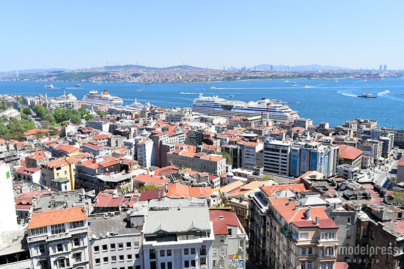 新市街・ガラタ塔から見たイスタンブール（C）モデルプレス