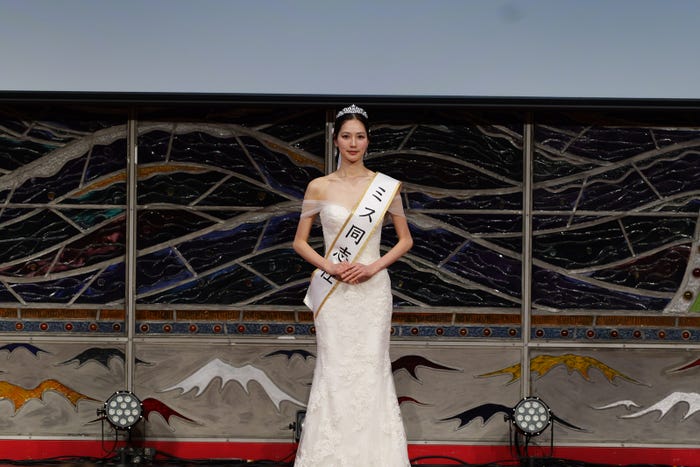 木村桜子さん「ミスキャンパス同志社2024」より(提供写真)