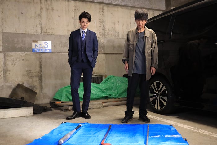 伊藤健太郎、森下能幸「街並み照らすヤツら」第7話より(C)日本テレビ