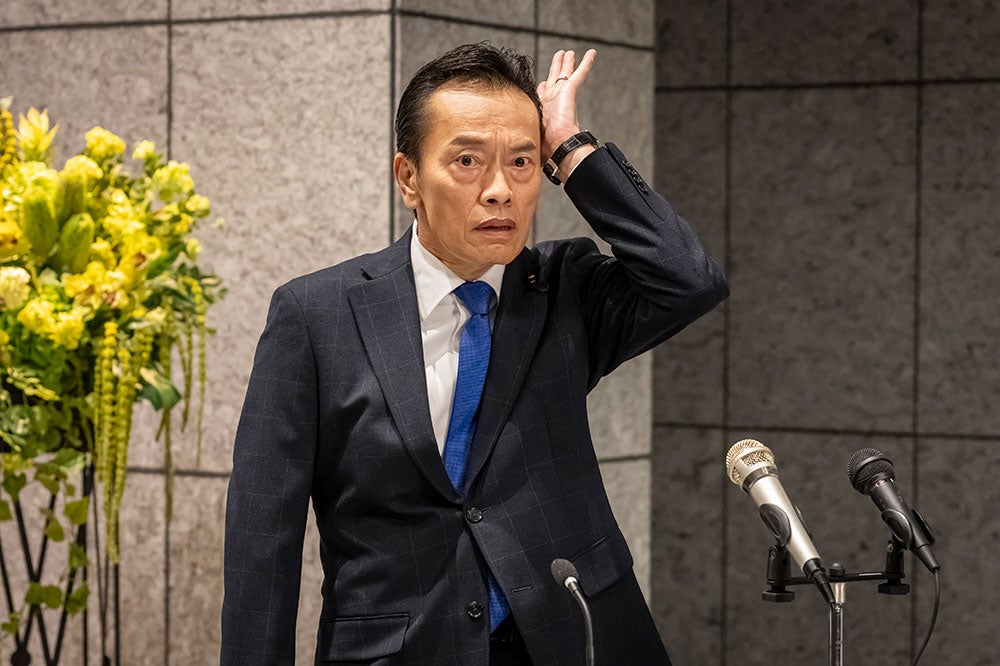 遠藤憲一「民王R」第2話（C）テレビ朝日