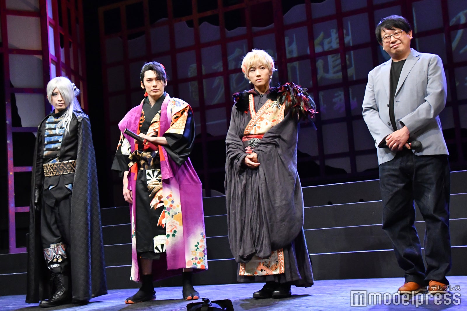 陳内将、崎山つばさ、安井謙太郎、毛利亘宏氏（C）モデルプレス