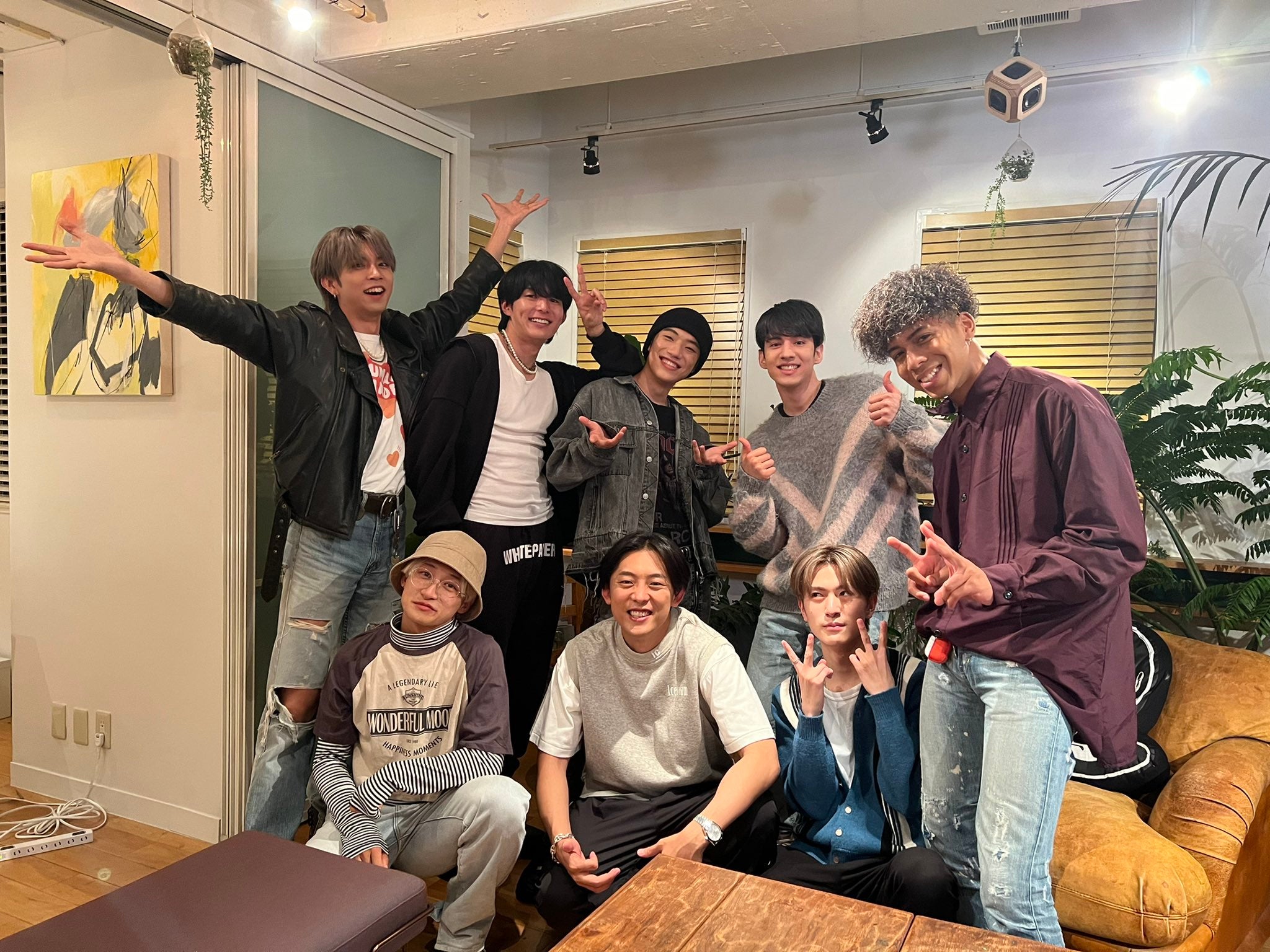 ヴァサイェガ光・テコエ勇聖ら、KEN THE 390プロデュースグループ結成 集合写真公開で期待の声続々