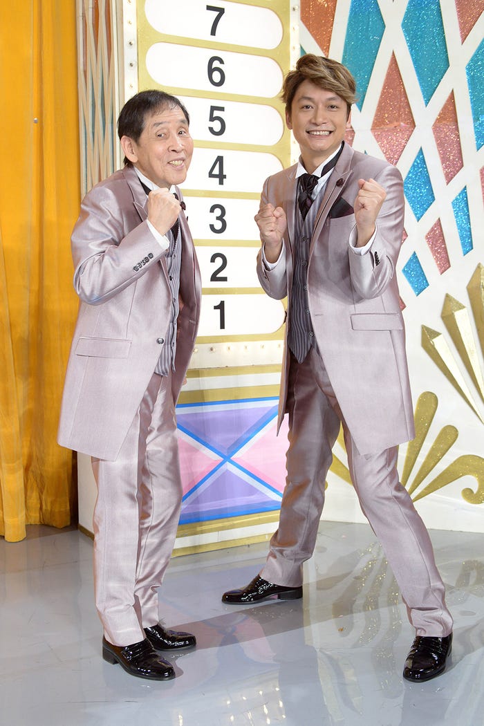 萩本欽一、香取慎吾(画像提供:日本テレビ)