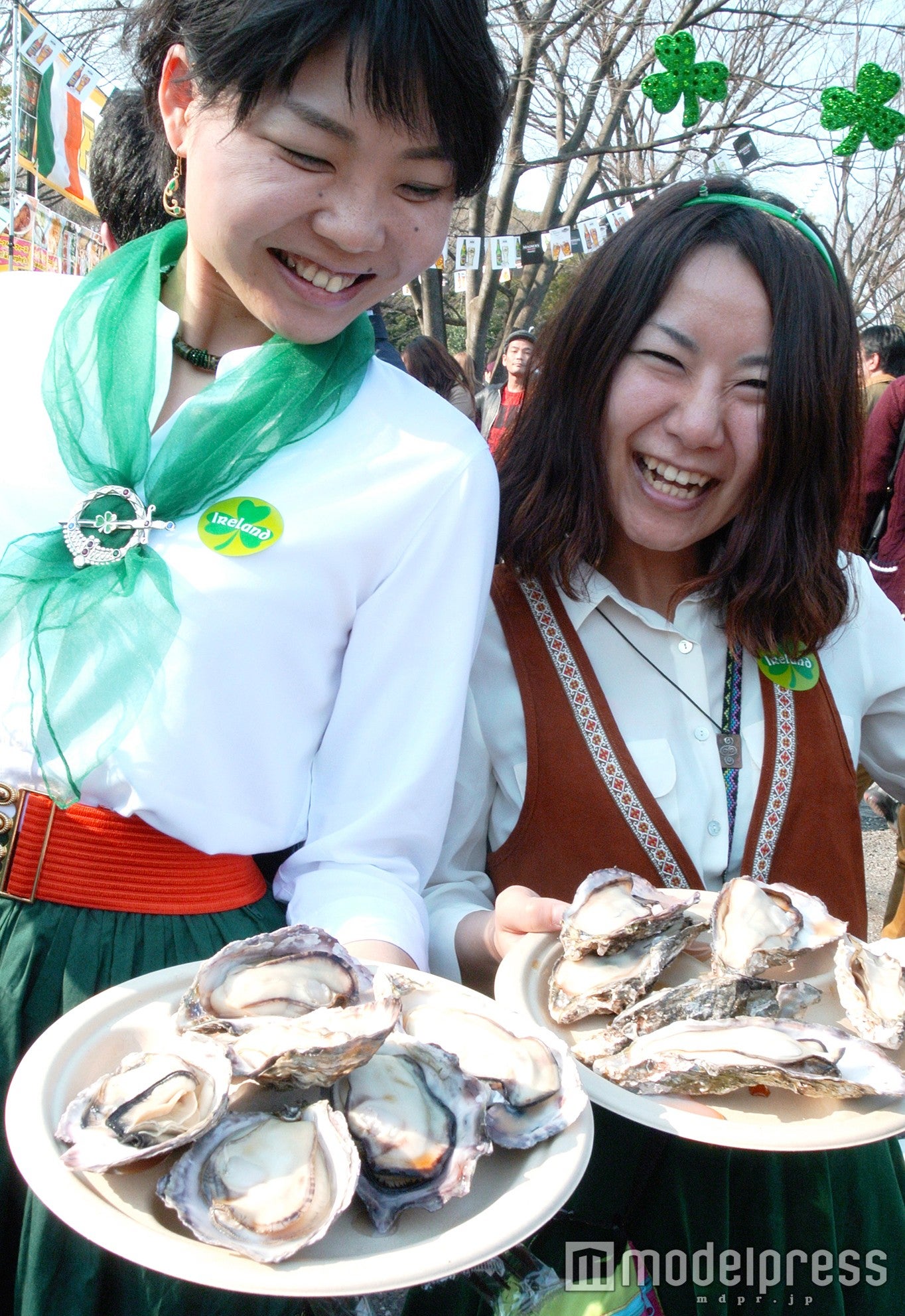 グルメも堪能できる／画像提供：アイラブアイルランド・フェスティバル2016実行委員会