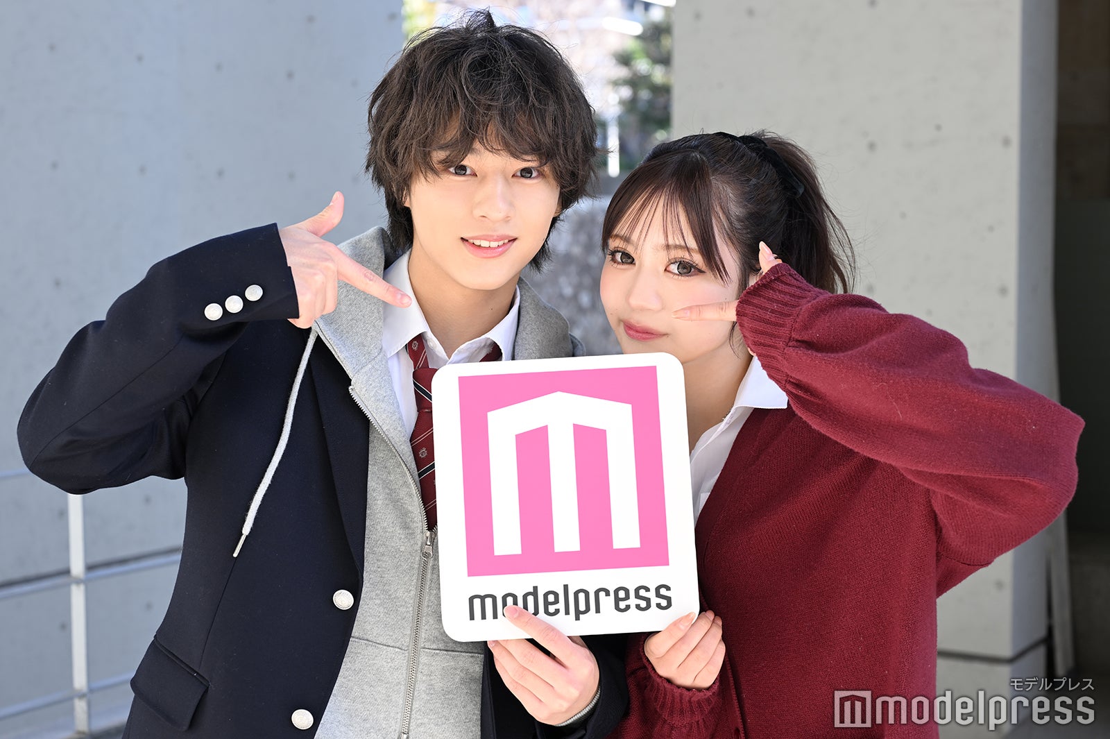 森本陸⽃、代田萌花（C）モデルプレス