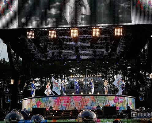 AAA、初野外LIVEで5万人に叫んだ“感謝と決意” 11年目の幕開け<ライブレポ>