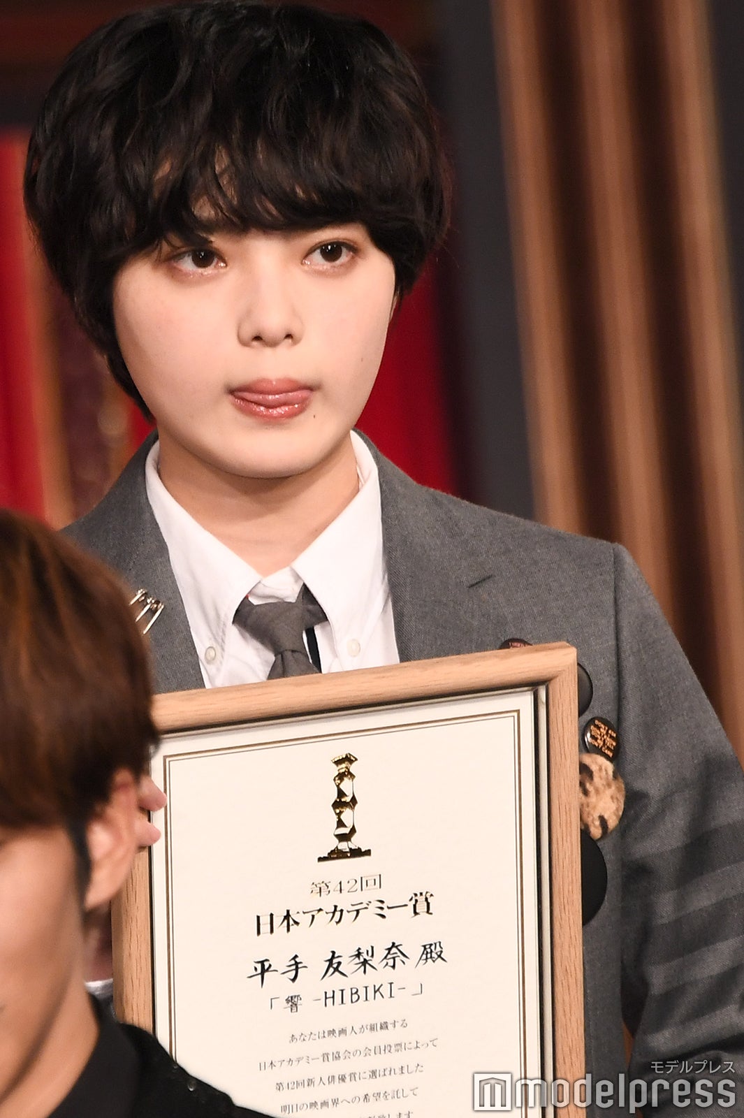 平手友梨奈「第42回日本アカデミー賞」授賞式より（C）モデルプレス