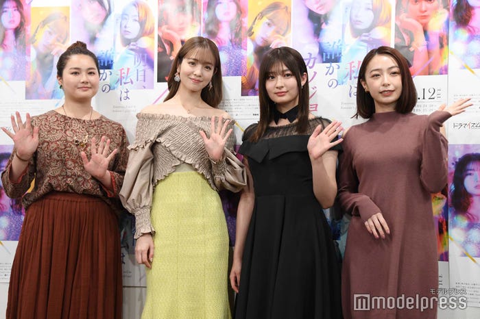 箭内夢菜、横田真悠、吉川愛、宇垣美里 (C)モデルプレス