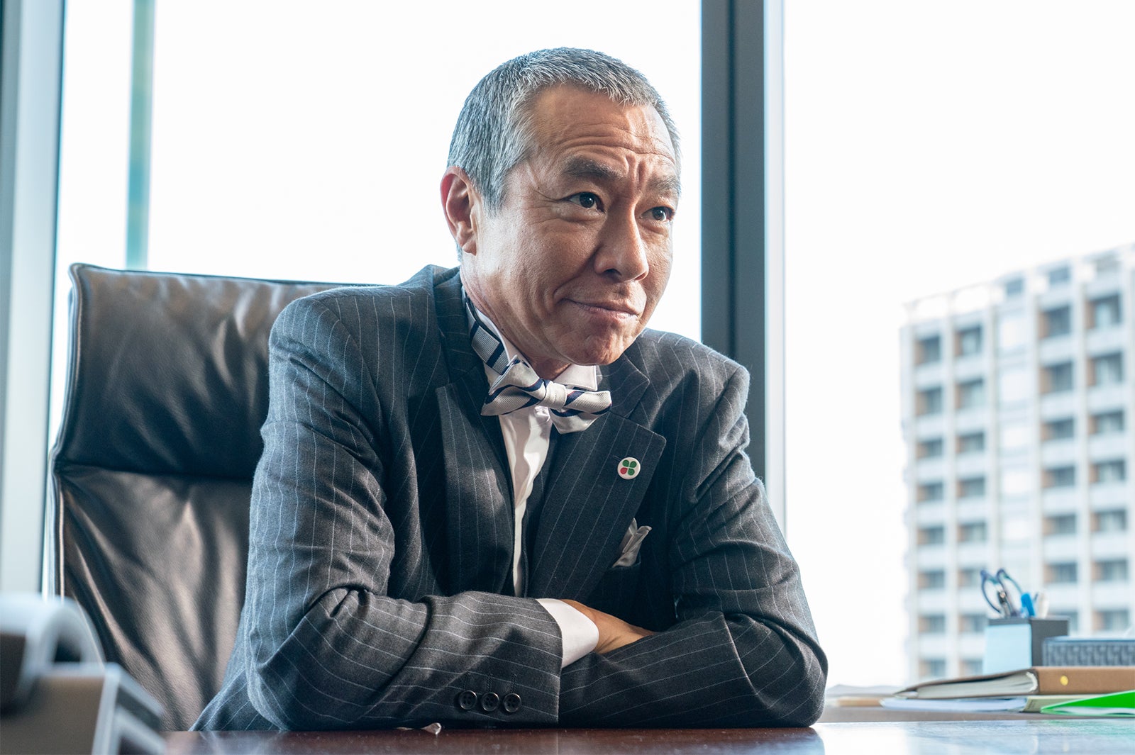 稲葉俊郎／「よつば銀行 原島浩美がモノ申す！ ～この女に賭けろ～」第1話より（C）テレビ東京