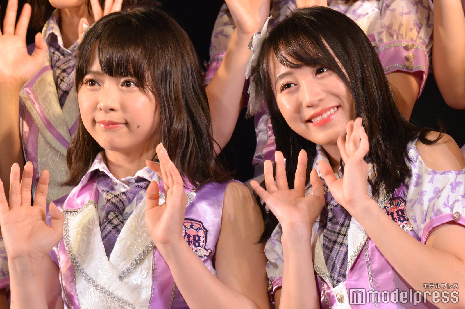 倉野尾成美、坂口渚沙／AKB48チーム8「その雫は、未来へと繋がる虹になる。」公演 （C）モデルプレス