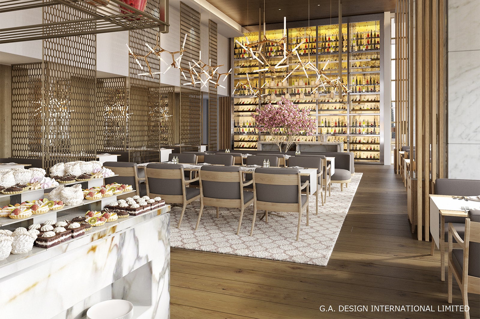 オールデイダイニング「オーキッド」／画像提供：オークラ ホテルズ ＆ リゾーツ