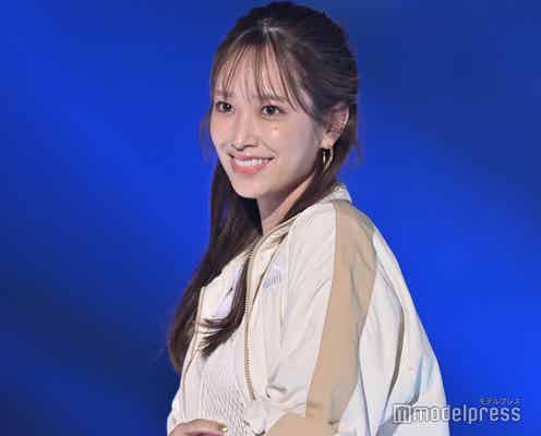 日向坂46佐々木久美、スポーツMIXスタイルが大人可愛い ファンサービスも炸裂<TGC2023A/W>