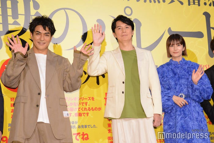 北村一輝、福山雅治、柴咲コウ(C)モデルプレス